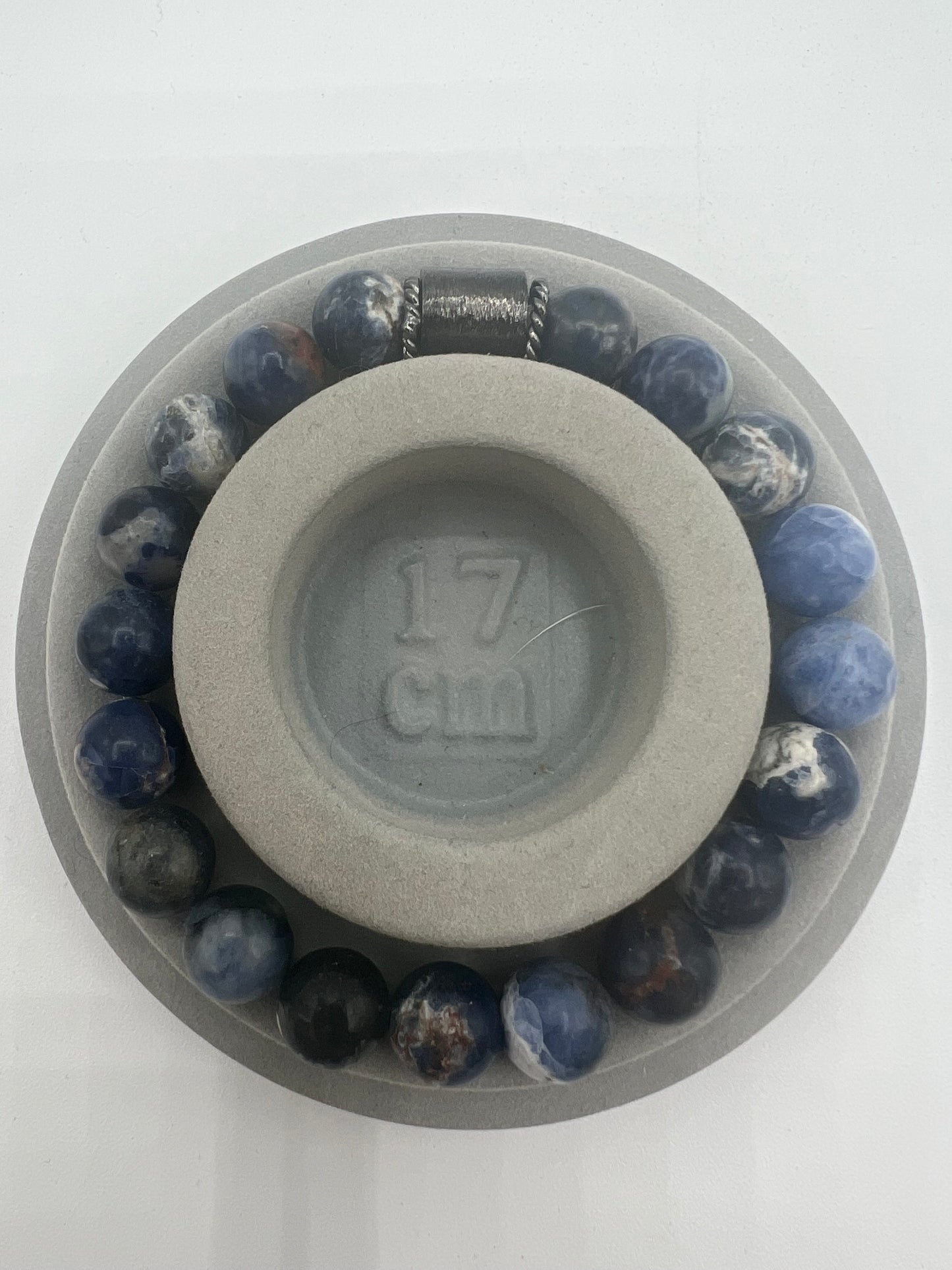 Men's Spiritual Gemstone Bracelet/ Sodalite