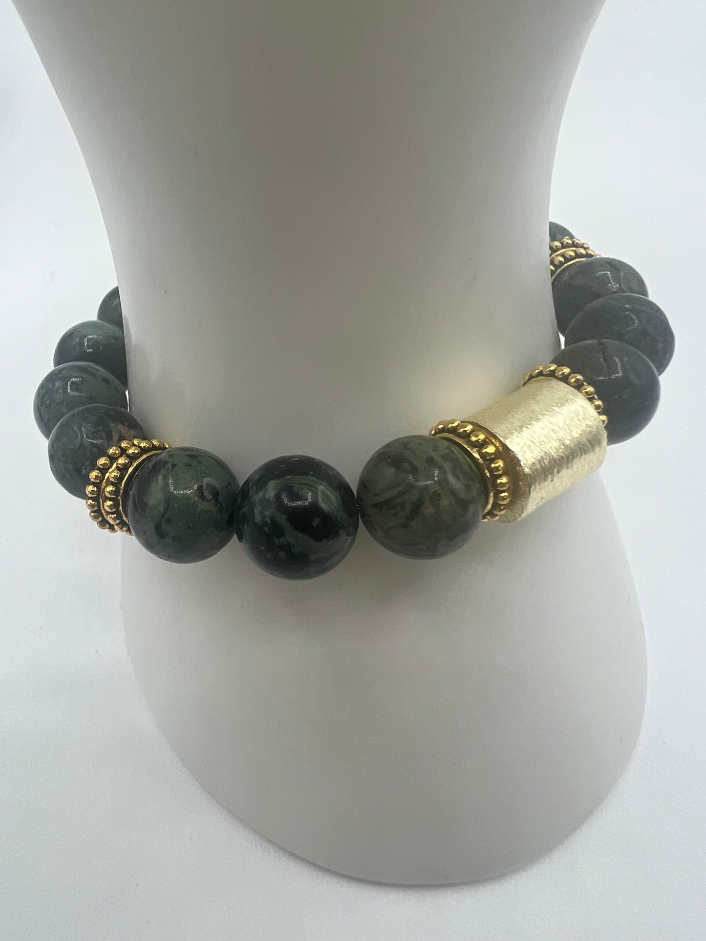 Gemstone Bracelet/ Rhyolite Jasper